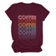 thumbnail image 1 of Gibobby Camisetas Mujer Manga Corta Camisa Letras Tops Camiseta Estampado Mujer O-cuello Corto Casual Túnica Manga Mujer Blusa(Rojo,CH), 1 of 3