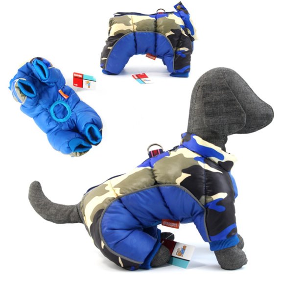 Winter Pet Dog Clothes Super Warm Jacket Thicker Cotton Coat Waterproof Small Dogs Pets Clothing for French Bulldog
