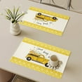 thumbnail image 6 of XKHZJL Truck Flowers Happy Spring Placemats Set of 4, Seasonal Easter Summer Holiday Table Mats for Party Kitchen Dining Decoration, 6 of 8