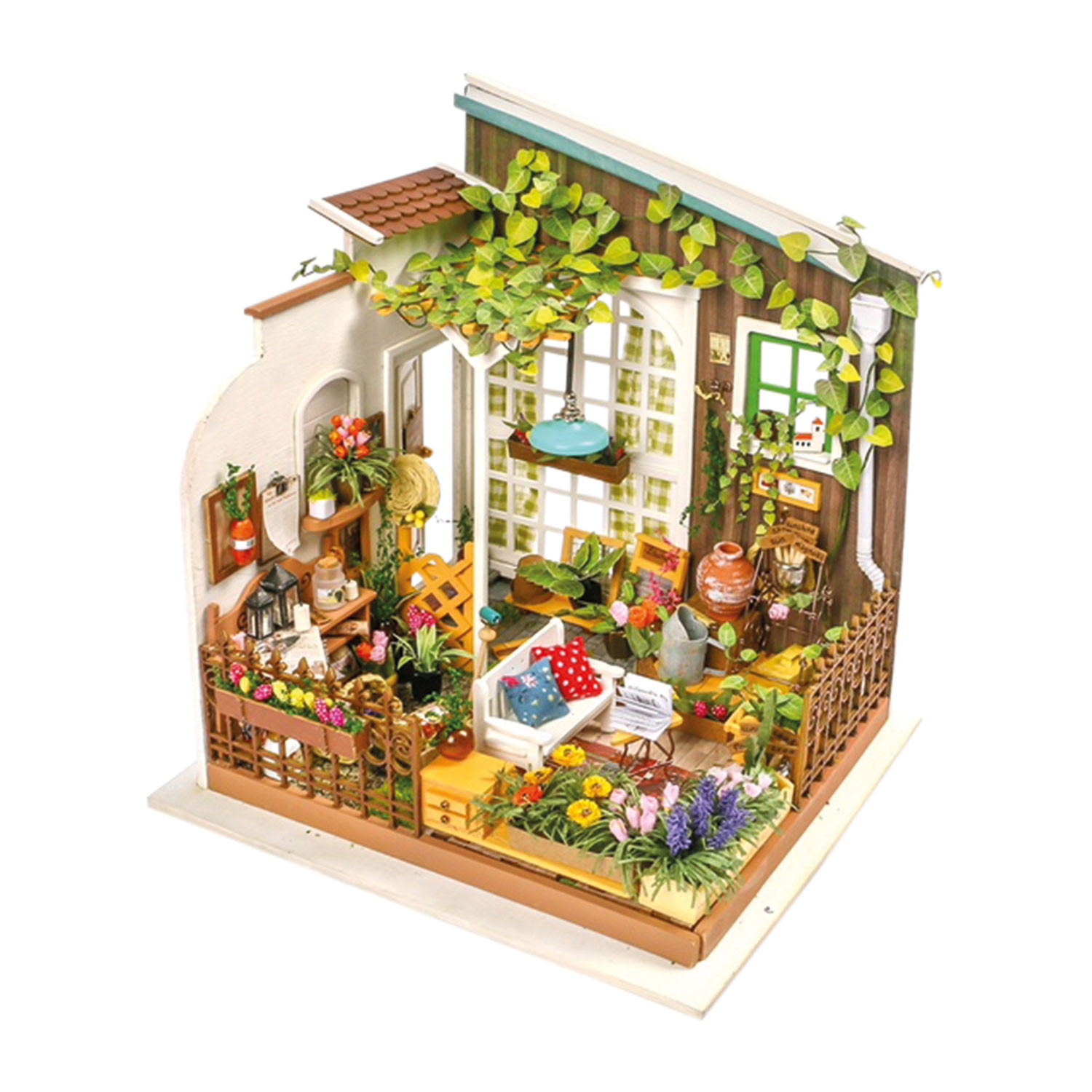 diy miniature magical unicorn dollhouse room