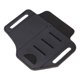thumbnail image 4 of Funda de cuero EDC, organizador multibolsillos, portaobjetos esenciales, multiherramienta, funda para cinturón, funda para cuchillo, bolígrafo, linterna, color negro, 4 of 14