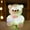 White, variant on BGZLEU LED Teddy Bears Stuffed Animals, Cute Glow Bear Plush Toys Creative Colorful Luminous Light Up Doll, Gifts for Bedroom Kids Baby Valentine Valentine's Day Birthday Christmas (White,7.17 inch)