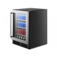 Hisense 140Can Beer Fridge Refrigerator, 5.4 CU. FT. Stainless Steel