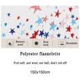 thumbnail image 4 of EGNMCR Independence Day Table Runner Independence Day Party Tablecloth Suitable For Holiday Decoration Kitchen Table Cloth Living Room Fireplace Cabinet Table Cloth Polyester tablecloth, 4 of 6