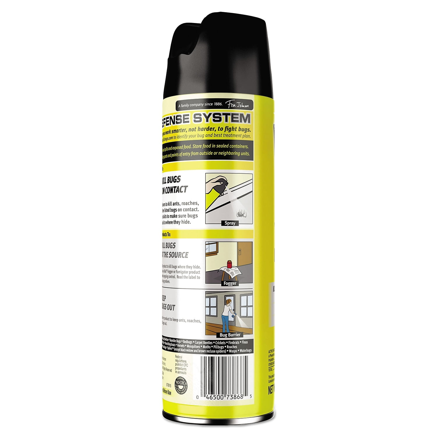 Raid Multi Insect Killer 15 oz Aerosol Can 12/Carton (SJN300819)