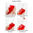 thumbnail image 3 of Plastic Needle Threader Tool for Sewing Machine Quick Threading, 3 of 14