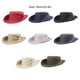 thumbnail image 3 of Qarigey Gorra para el sol con protección , ligera y portátil, adecuada para diversas ocasiones, sombrero de pesca Sombreros negro, 3 of 6