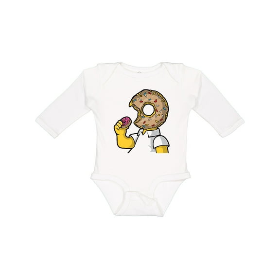 Inktastic I Like Donuts Boys or Girls Long Sleeve Baby Bodysuit