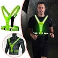 thumbnail image 3 of LED Luminous Vest Luminous Vest Outdoor Night Running Riding Reflective Harness Warning Light LED Vest, 3 of 6
