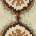 thumbnail image 3 of SAFAVIEH Four Seasons Brittania Floral Area Rug, Beige/Green, 2'6" x 4', 3 of 4