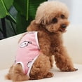 thumbnail image 6 of Qyaukm Washable Dog Diaper for Females Size S, Reusable Sanitary Panties with Adjustable Suspender, Heat Cycle Underwear for Small Medium Dogs, 6 of 9