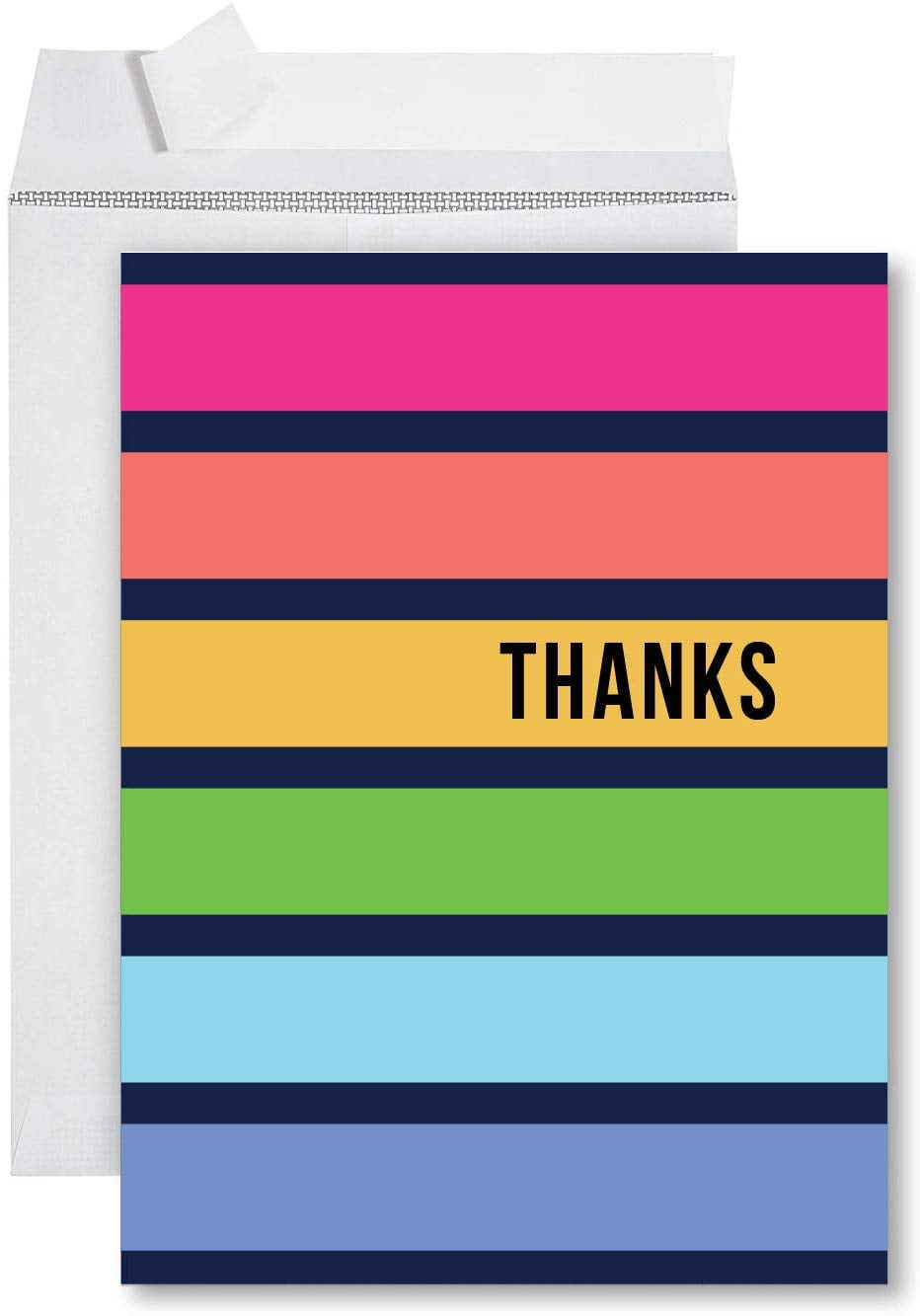 Koyal Wholesale Big Jumbo Thank You Card With Envelope 8.5 x 11 inch