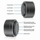 thumbnail image 4 of Portable Bluetooth Speaker with Built-in Microphone - Handsfree Calls, AUX Input, TF Card - Grey, 4 of 5