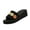 Green_011, variant on Women’s Colorful Butterfly Embroidery Wedge Slide Sandals, Corduroy Wide Strap Open Toe Platform Slip On Summer Casual Slides Pink 6.5（EU-37）