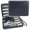 WE Games Magnetic Backgammon Set with Leatherette Case - Travel Size