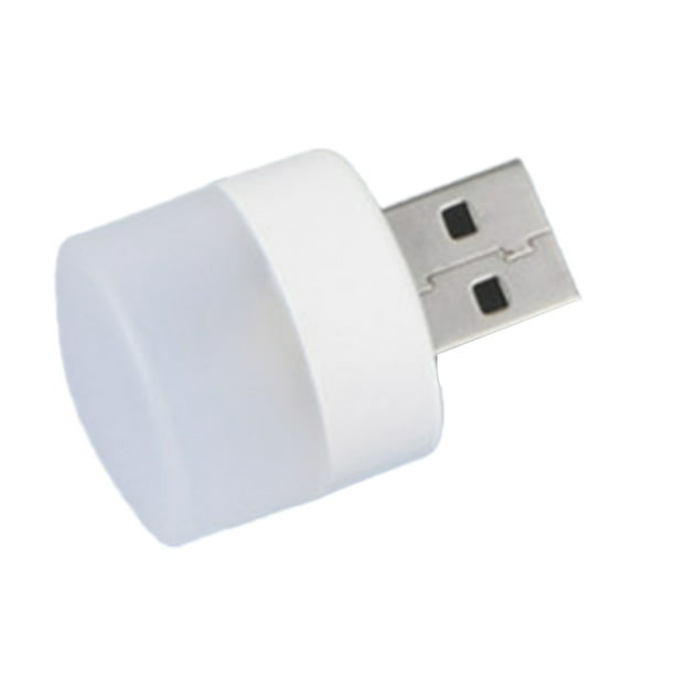 Lámpara de enchufe USB Moyic Luz de lectura redonda Luz cálida Suministros para el hogar