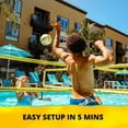 thumbnail image 2 of Vivere CROSSNET H2O Volleyball Pool Game 4 Square Net Portable Outdoor Water Toy, 2 of 9