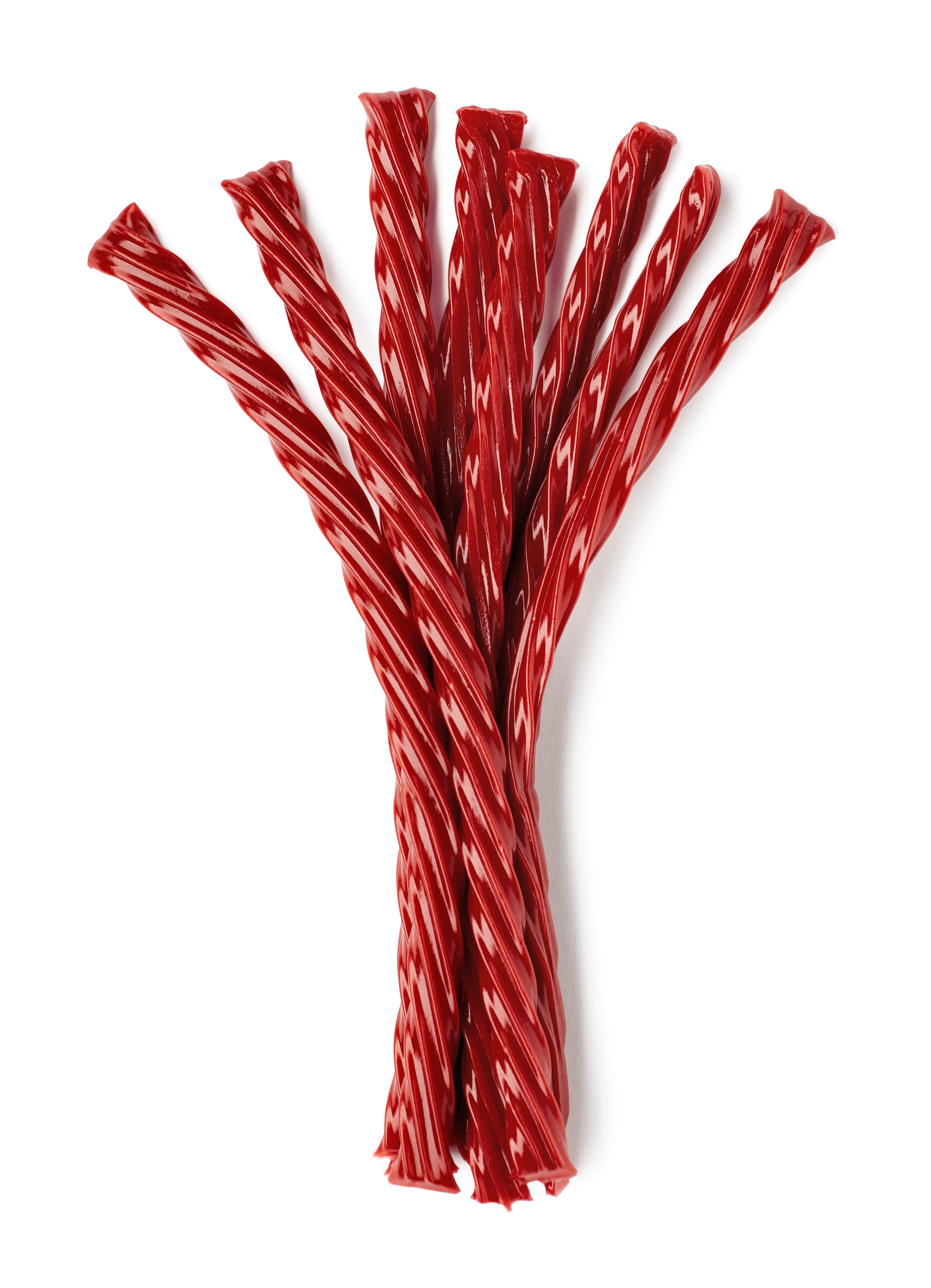 TWIZZLERS Twists Strawberry Flavored Licorice Style, Low Fat Candy Family Bag, 24 oz