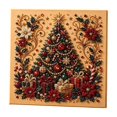 thumbnail image 2 of syligr Christmas Tree Diamond Art for Adults, Vintage Christmas Pearl Art Kits, DIY Pearl Diamond Kit, Winter Bead Crafts Ornament, Xmas Party Decorations for Mantel, Unique Gift/Favors, 2 of 9