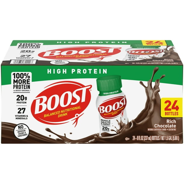 boost-high-protein-rich-chocolate-24-8-fl-oz-bottles-walmart-walmart