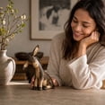 thumbnail image 4 of Vintage Style Donkey Animal Ornament, Farmhouse Donkey Figurine, Rustic Animal Statue for Home Shelf, Entryway Console, Study Desk, Cottage Decor and Animal Lover Gifts, 4 of 7