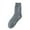 Grey, variant on No Show Socks Men Solid Thick Fleece Lined Terry Mid Calf Cotton Thermal Socks Winter Sweat Wicking Snow Boot Hosiery Navy