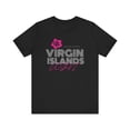 thumbnail image 2 of Retro Virgin Islands T-Shirt - Virgin Islands Vacation Shirt - Virgin Islander Gift - Hibiscus Tee, 2 of 37
