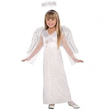 Children's Heavenly Angel Costume Size Large (12-14)