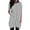 Grey, variant on QHWAUAKFBN T Shirts For Women Trendy Summer Solid Loose Pullover Crewneck Shirts Short Sleeve Tunic Blouse With Pockets Tshirts Top