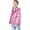 Pink, variant on KAUOD Kids Toddler Waterproof Puffer Jackets Quilted Insulated Winter Hooded Coats Boys Girls Thick down Outwear with Pockets
