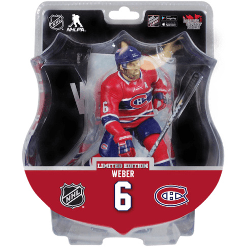 NHL FIGURE 6'' SHEA WEBER MONTREAL CANADIENS ACTION FIGURE New