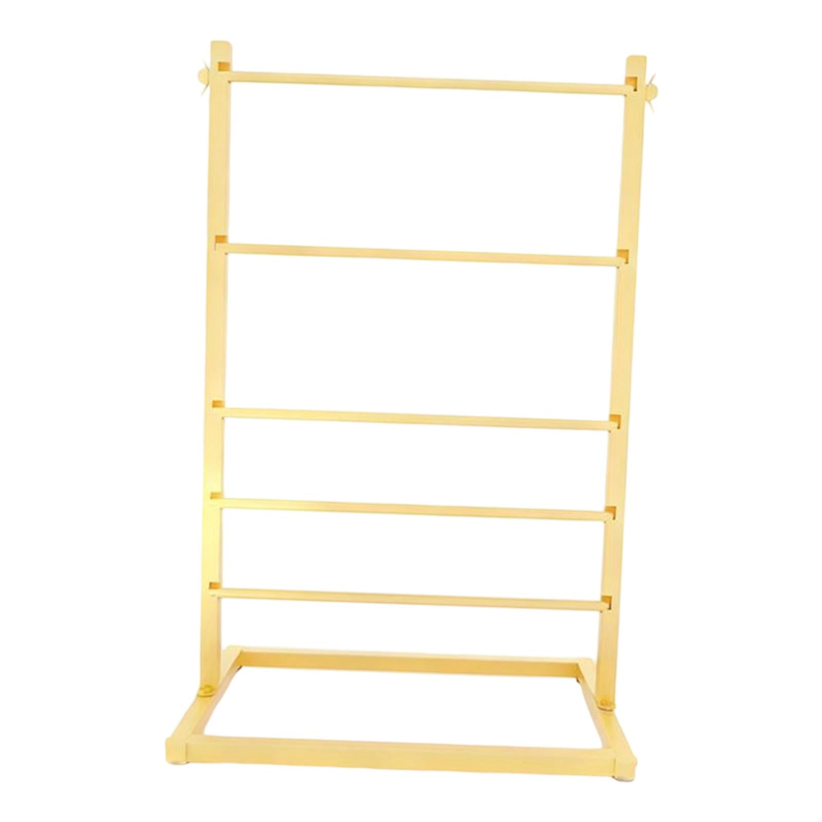 Ribbon Organizer Yarn Storage Shelf Ribbon Display Shelf Ribbon Rack Large Metal Construction for Sewing Thread Holder