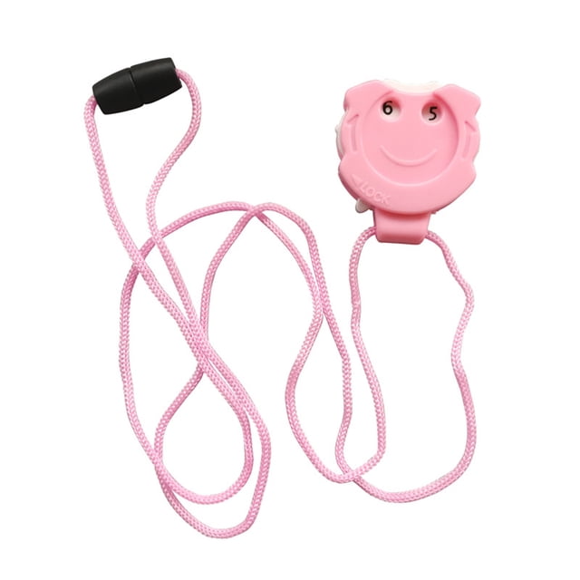 Advancent Colgante de contador de duradero rosa con artesanía exquisita para proyectos de tejido ABS resistente a desgarros Artesanía