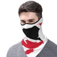 thumbnail image 7 of Neck Gaiter Face Mask Covering Bandanas For Men Women Flag Map Of Tobago Scarf Balaclava Cover Headbands, 7 of 7