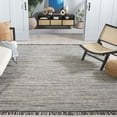 thumbnail image 2 of SAFAVIEH Rag Rug LACEWORK Distressed Area Rug, Light Blue/Black, 8' x 10', 2 of 7
