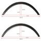 thumbnail image 2 of 4 Piezas Guardabarros Salpicadura Protector de Rueda para Coche Sunnimix Deflector de la defensa del coche universal, 2 of 8