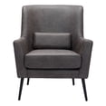 thumbnail image 4 of ZUO Ontario Modern Accent Chair in Vintage Black, 4 of 10