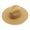 Khaki, variant on EliteGoogv Unisex Foldable Straw Panama Hat Wide Brim Breathable Summer Style Fedora Cap For Men Women Beach Vacation Casual Outdoor Sun Hat Fedora Headwear