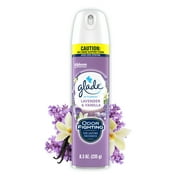 Glade Air Freshener Spray, Lavender & Vanilla Scent, Fragrance Infused with Essential Oils, 8.3 oz