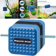 thumbnail image 2 of Fish Tank Cleaner Brush Aquarium Scraper With Handle (Blue), 2 of 4