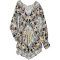 thumbnail image 1 of Free People Blusa tÃºnica multicolor para mujer, multicolor, grande Free People Sayo, 1 of 1