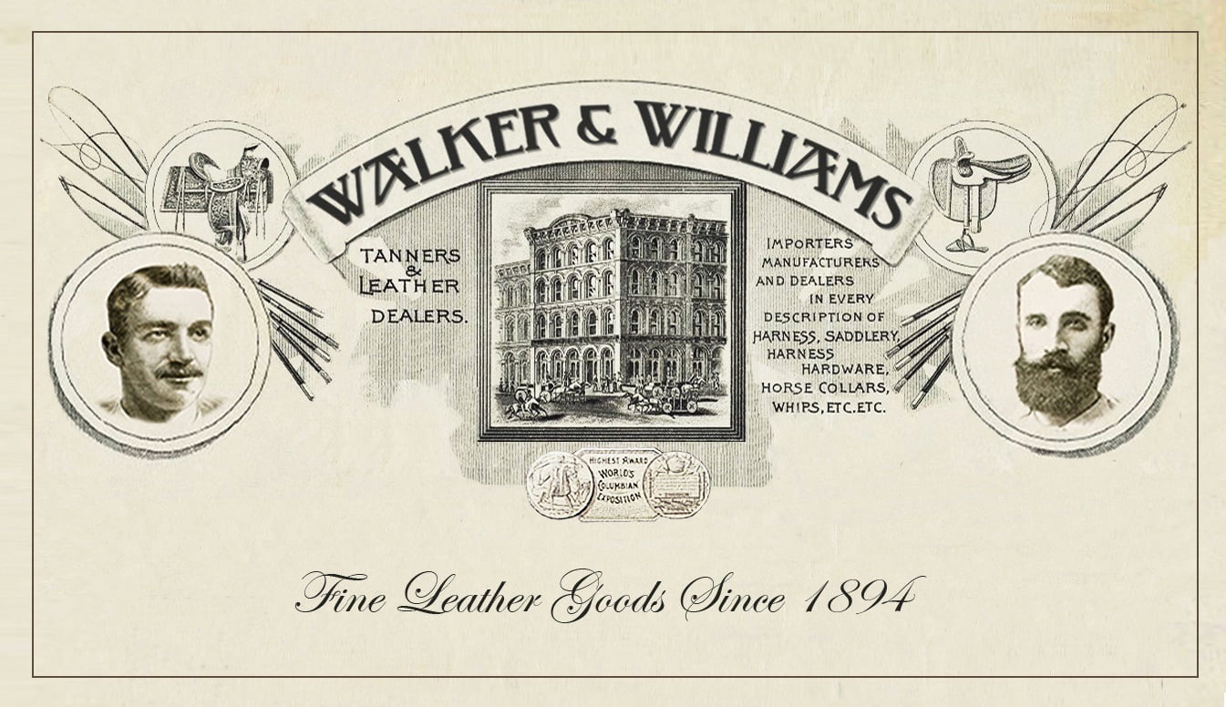 Walker & Williams Antique Cherry Padded Leather Guitar Strap with Brass Coin Studs Walker & Williams GE-202