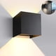 thumbnail image 3 of LED Cube Up and Down Lights Outdoor Wall Lights, Body in Aluminum Waterproof Outdoor Wall Lamps, Outdoor Light Fixture, 3 of 4