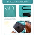 thumbnail image 3 of Máscara de caballo,Máscaras para caballos con orejas para caballo azul real tamaño completo,anteojeras de caballo y capó de oreja de caballob azul marino L, 3 of 5