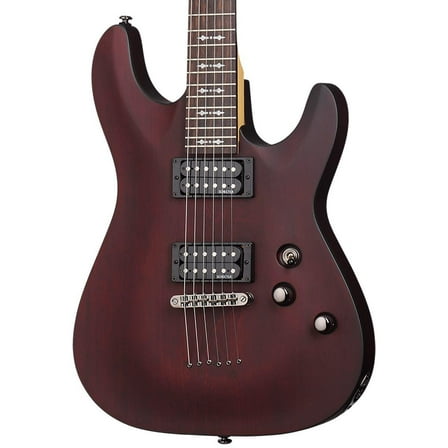 Schecter Omen-6 Series Electric Guitar - Walnut Satin