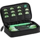 thumbnail image 1 of Funda para dardos Casemaster Plazma, cierre negro con ribete negro, 1 of 9