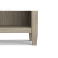 thumbnail image 2 of Simpli Home Carlton Wood 24" Transitional Bedside Nightstand Table in Brown, 2 of 12