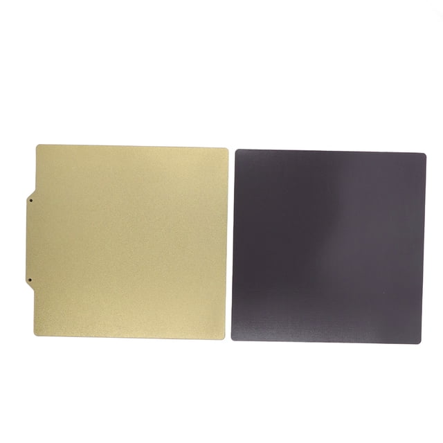 Placa de construcción de acero para resortes, superficie lisa de PEI texturizada PEO, 235 x 235 mm, placa de construcción flexible para impresora 3D con lámina magnética