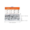 thumbnail image 2 of unbranded 130Ud Terminales Aislados Para Cable En Ambientes Automotrices Color Plata, 2 of 8
