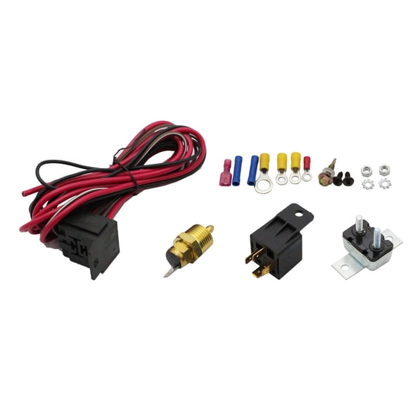 Amdohai Fan Thermostat Kits Temperature Relay Kits 3102 175-185° SBC BBC